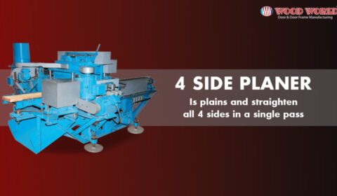 4-Side Paner-It plains 4 sides of a timber piece at a single pass | Wood World Machines | The best quality wooden door and frame manufacturing company in Bangladesh.