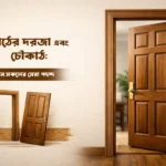 কাঠের দরজা এবং চৌকাঠ- কেন সকলের সেরা পছন্দ