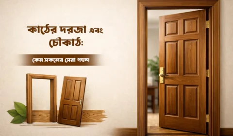 কাঠের দরজা এবং চৌকাঠ- কেন সকলের সেরা পছন্দ