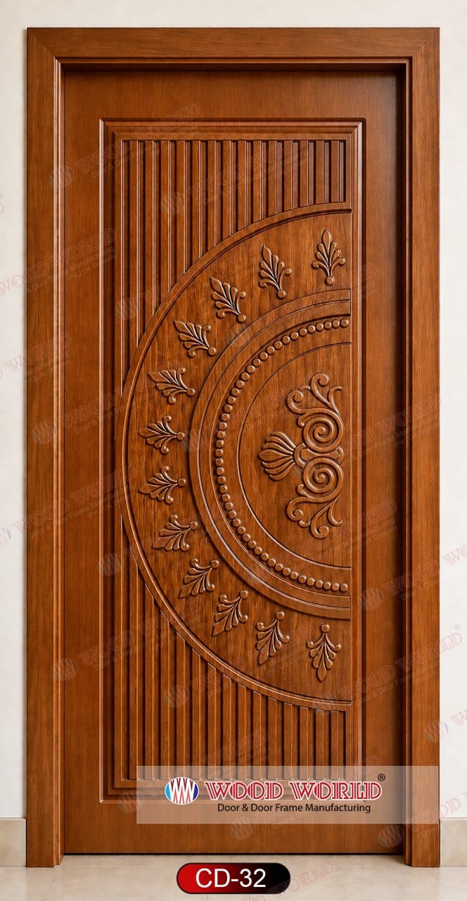 Wood World Bd. | CD-32 | Best quality wooden door produced with highest quality timber. We located in Bangladesh Dhaka.