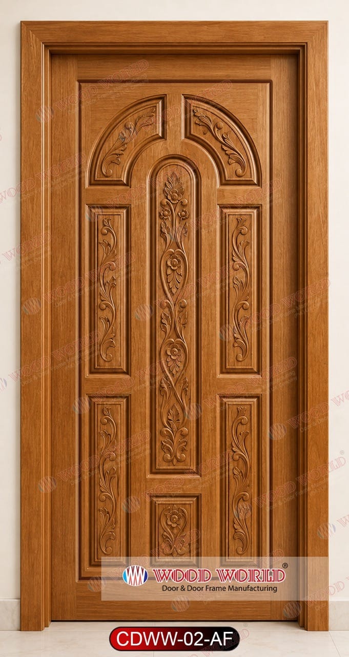 Wood World Bd. | WW-02-AF | Best quality wooden door produced with highest quality timber. We located in Bangladesh Dhaka.