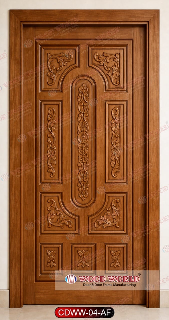 Wood World Bd. | WW-04-AF | Best quality wooden door produced with highest quality timber. We located in Bangladesh Dhaka.